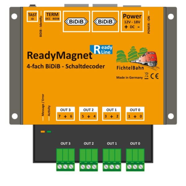 Fichtelbahn - Readymagnet (in behuizing)